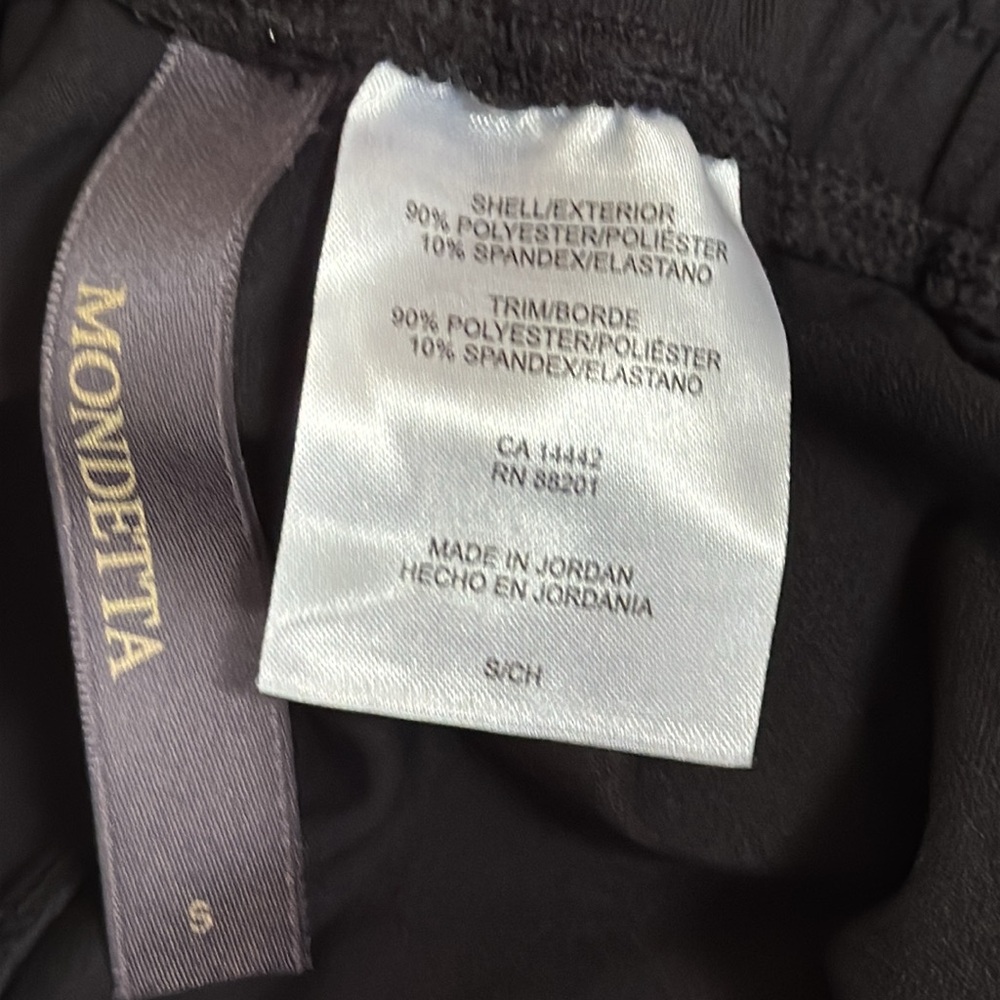 Mondetta ladies active Bermuda short size S in black, NWOT - Picture 9 of 9